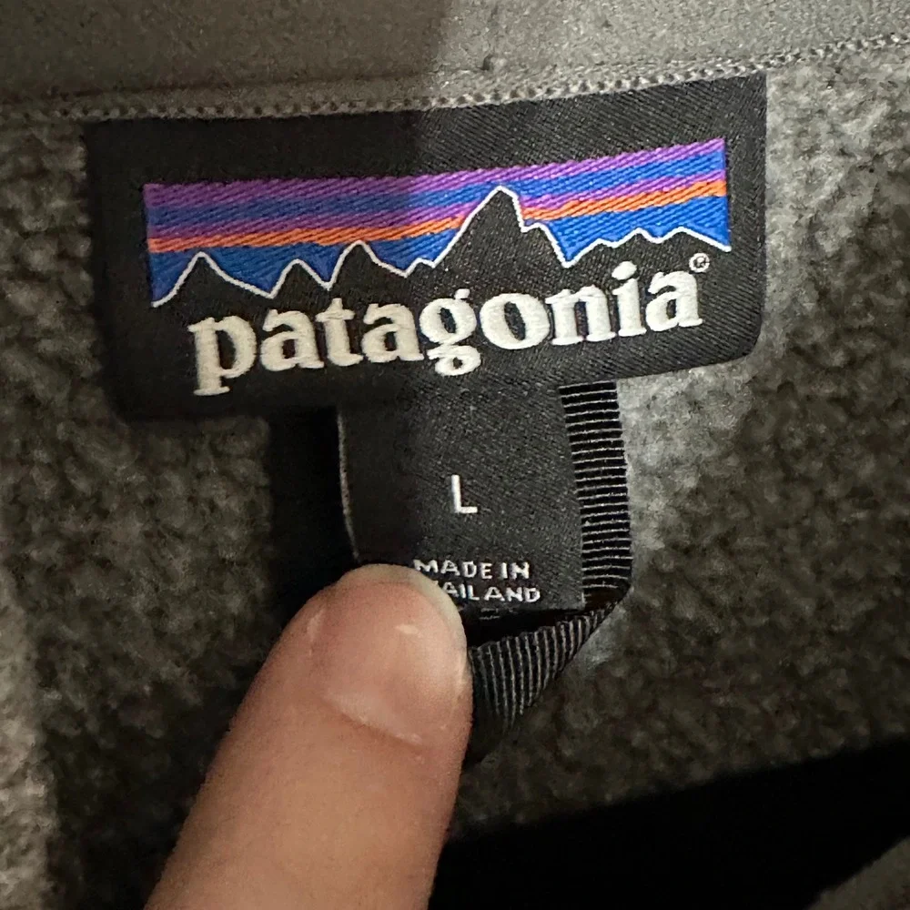 Patagonia Men's Better Sweater 1/4-Zip Pullover Size Large‎